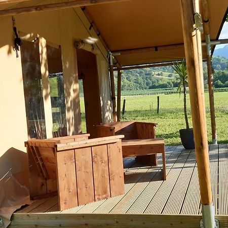Tente Safari Lodge Ferme Carrique Tardets-Sorholus Eksteriør billede